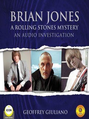 cover image of Brian Jones: A Rolling Stones Mystery